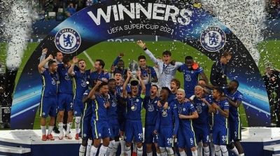تشيلسي يتوج بطلا لكأس السوبر الأوروبي