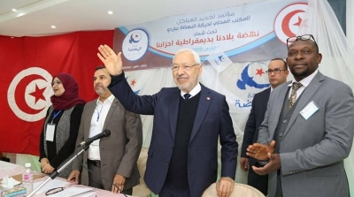 النهضة : الغنوشي ملتزم بإحترام النظام الأساسي الذي حدد رئاسة الحزب بدورتين