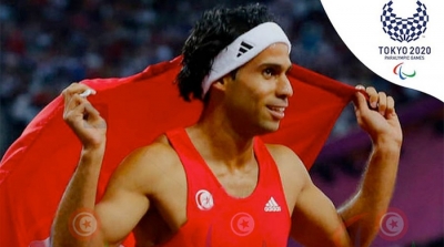 الألعاب البارلمبية : تأهل محمد فرحات شيدة الى نهائي سباق 400 متر صنف تي 38