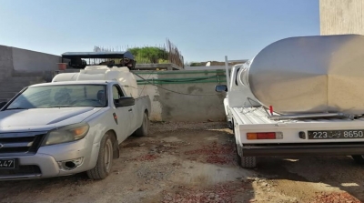 يستخرج مياه الآبار ويبيعها للشاحنات المتنقلة في منوبة