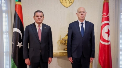 تفاصيل لقاء قيس سعيد بعبد الحميد الدبيبة