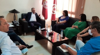 تفاصيل لقاء نورالدين الطبوبي بعبير موسي ( فيديو)