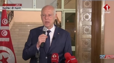 قيس سعيد : مخرج الوقفة الاحتجاجية أمام المسرح البلدي فاشل