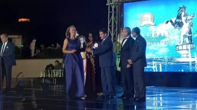 نادية بوستة أفضل ممثلة في مهرجان الاسكندرية 