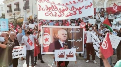 سعيد أكد مشاركة مليون و 800 ألف في المسيرة : الرئاسة تحجب الفيديو 'الفضيحة' 