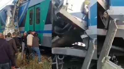 مقرين-الرياض : 33 جريحا في حادث اصطدام قطارين 