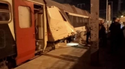 مغادرة 33 مصابا للمستشفى والاحتفاظ بثلاث مصابين في حادثة اصطدام القطارين