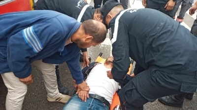 شارع الحبيب بورقيبة: الاعتداء بالحجارة على الفريق الصحفي للقناة الوطنية