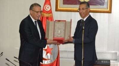 وزير الداخلية توفيق شرف الدين يباشر مهامه