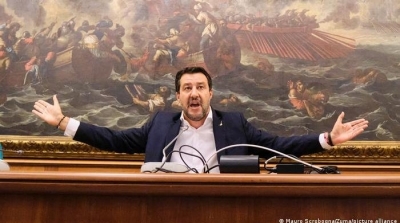 إيطاليا: بدء محاكمة وزير الداخلية السابق سالفيني بتهمة احتجاز مهاجرين