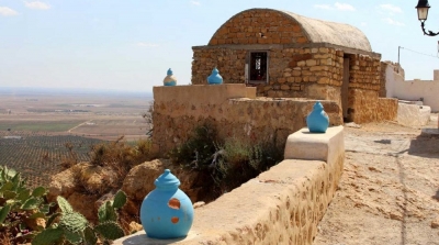 إنهيار جزء صغير من جبل تكرونة الأثري