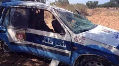 بن قردان: وفاة عون أمن وإصابة زميله خلال مطاردة أمنية