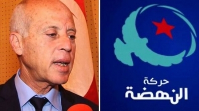 القيروان : النهضة تتهم أنصار قيس سعيد بمحاولة حرق أحد قياداتها