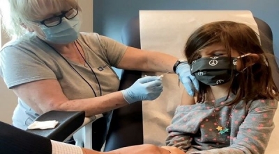  أمريكا توافق على تطعيم الأطفال بين 5 و11 سنة 