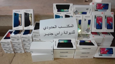 معبر رأس جدير : حجز بضائع مهربة بقيمة مليار و850 مليون 