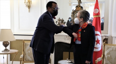 تفاصيل لقاء نجلاء بودن مع رئيس البنك الافريقي للتنمية في باريس 