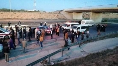 منع المتظاهرين من الوصول للوقفة الاحتجاجية في باردو ( صور)