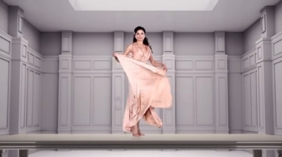 أسماء بن عثمان تقدم 'dentelle' على قناة الحوارالتونسي